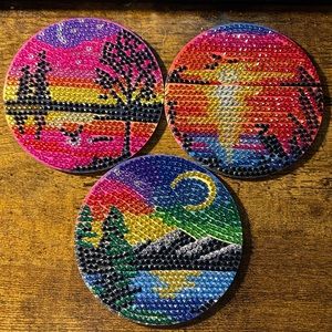 Set of 8 Landscape Coasters